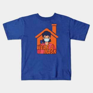 Wear A Mask Kids T-Shirt